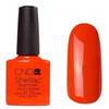 CND Shellac № 514 Electric Orange - яркий оранжевый, плотный, эмалевый