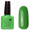 CND Shellac № 516 Lush Tropics -  яркий зеленый, плотный, эмалевый