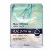 JUNO JLuna Real Essence Mask Pack Placenta - Тканевая маска с плацентой 25 мл, Объём: 25 мл
