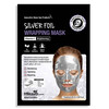 MBeauty Silver Foil Wrapping Mask - Восстанавливающая серебряная фольгированная маска для лица с витамином С 25 мл, Объём: 25 мл