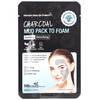 MBeauty Charcoal Mud Pack To Foam - Глиняная маска-пенка для лица с древесным углем 3 х 7 мл, Объём: 3 х 7 мл
