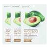 EUNYUL Natural Moisture Mask Pack Avocado - Маска тканевая с экстрактом авокадо, 3 шт, Объём: 3 шт