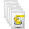 CONSLY Carambola Detox Mask Pack - Выводящая токсины тканевая маска с экстрактом карамболы, 5 шт
