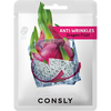 CONSLY Dragon Fruit Anti-Wrinkles Mask Pack - Антивозрастная тканевая маска с экстрактом драгонфрута 20 мл