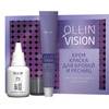 OLLIN Style Vision Brown - Крем-краска для бровей и ресниц коричневая 20 мл