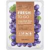 Tony Moly FRESH TO GO Grape Mask Sheet - Освежающая тканевая маска для лица с экстрактом винограда 22 мл