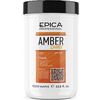 Epica Professional Amber Shine Organic Mask  - Маска для восстановления и питания волос 1000 мл, Объём: 1000 мл