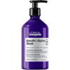 Loreal Professional Keratin Alpha Sleek - Бессульфатный шампунь для непослушных, пористых волос 500 мл
