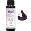 NOOK Flow 5.22 Light Chestnut Ash Violet - Шатен Интенсивно-Фиолетовый 60 мл