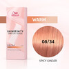Wella SHINEFINITY 08/34 Spicy Ginger - Гель-краска Пряный Имбирь 60 мл