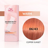 Wella SHINEFINITY 06/43 Copper Sunset - Гель-краска Оранжевый закат 60 мл