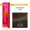 Wella Color Touch 5/3 светло-коричневый золотистый 60 мл