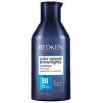 Redken Color Extend Brownlights Shampoo - Нейтрализующий шампунь для тёмных волос 300 мл, изображение 4