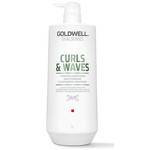 Goldwell Dualsenses Curly & Waves Hydrating Shampoo - Увлажняющий шампунь для вьющихся волос 1000 мл, Объём: 1000 мл, изображение 2
