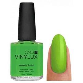 CND Vinylux 170 Lush Tropics - Ярко-зеленый, травяной, плотный, эмалевый