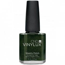 CND Vinylux 137 Pretty Poison - Темно-зеленый, плотный, с микроблеском
