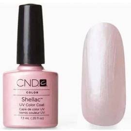CND Shellac № 12 Strawberry Smoothie - Светло-розовый, жемчужный, перламутровый, плотный