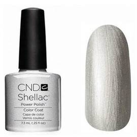 CND Shellac № 32 Silver Chrome - Серебро с микроблестками