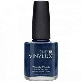 CND Vinylux 131 Midnight Swim - Темно-синий, глубокий, плотный,с микроблестками
