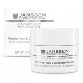 Janssen Cosmetics Cosmetics Demanding Skin Firming Face, Neck Decollete Cream - Укрепляющий крем для кожи лица, шеи и декольте 50 мл, Объём: 50 мл