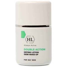 Holy Land DOUBLE ACTION Drying Lotion Demi Make-Up - Подсушивающий лосьон с тоном 30 мл, Объём: 30 мл