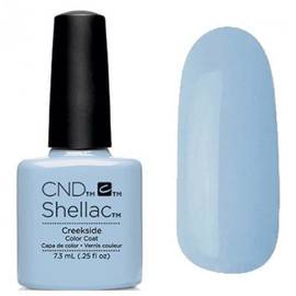 CND Shellac № 780 Creekside - Пастельный светло-голубой, плотный