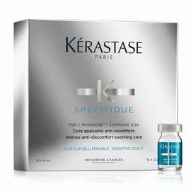 Kerastase Specifique Cure Apaisante - Ампулы для чувствительной кожи головы 12 х 6 мл, Объём: 12 х 6 мл