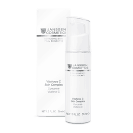 Janssen Cosmetics Demanding Skin Vitaforce C Skin Complex - Регенерирующий концентрат с витамином С 30 мл, Объём: 30 мл