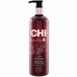 CHI Rose Hip Oil Conditioner - Кондиционер для волос с маслом лепестков роз 739 мл, Объём: 739 мл