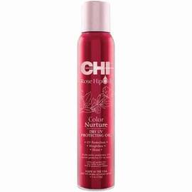 CHI Rose Hip UV Protecting Sheen FINISHING MIST - Сухое масло для волос Масло Дикой Розы Поддержание Цвета 150 гр, Объём: 150 гр