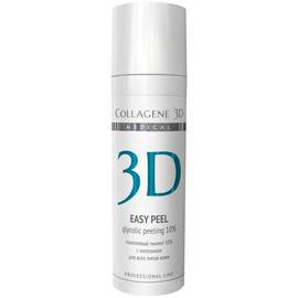 Medical Collagene 3D Easy Peel Glycolic Peeling 10 % - Гликолевый пилинг рН 2,8 30 мл, Объём: 30 мл