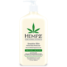 Hempz Sensitive Skin Herbal Moisturizer  - Молочко  для тела увлажняющее Чувствительная Кожа 500 мл, Объём: 500 мл