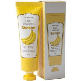 FarmStay I am Real Fruit Banana Hand Cream - Крем для рук с экстрактом банана 90 мл, Объём: 90 мл