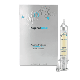Inspira Advanced Radiance Therapy CU-X - Омолаживающая сыворотка с пептидами меди и витамином С для обновления и сияния кожи 20 мл, Объём: 20 мл
