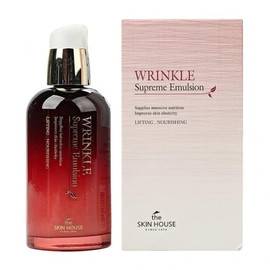 The Skin House Wrinkle Supreme Emulsion - Питательная эмульсия разглаживающая морщины с женьшенем 130 мл, Объём: 130 мл