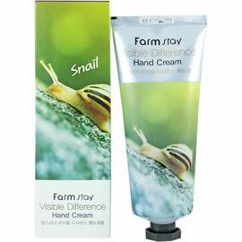 FarmStay Visible Differerce Hand Cream Snail - Крем для рук с экстрактом улитки 100 мл, Объём: 100 мл