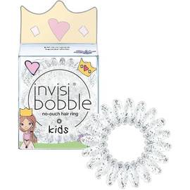 Invisibobble KIDS Princess Sparkle - детская резинка для волос прозрачный с блестками (3 шт.)