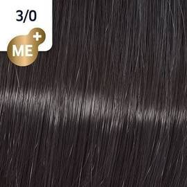 Wella Koleston Perfect ME+ Крем-краска cтойкая 3/0 Темно-коричневый натуральный 60 мл