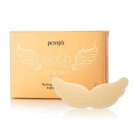 PETITFEE Gold Neck Pack «for firming silky smooth neck» - Гидрогелевые патчи для шеи 1 шт., Упаковка: 1 шт.