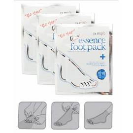 PETITFEE Dry Essence Foot Pack - Смягчающая питательная маска для ног 1 пара, Упаковка: 1 пара