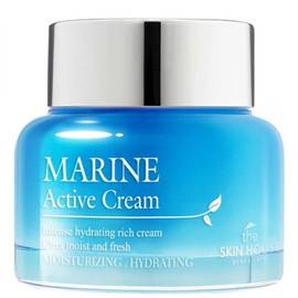 The Skin House Marine Active Cream - Крем для лица с керамидами 50 мл, Объём: 50 мл