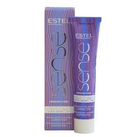 Estel Professional De Luxe Sense - Крем-краска для волос без аммиака 0/22 зеленый 60 мл 60 мл, Объём: 60 мл