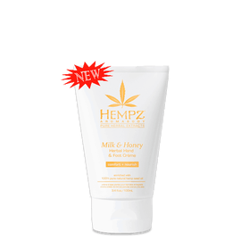 Hempz Milk Honey Herbal Hand Foot Crème - Крем для рук и ног Молоко и Мёд 100 мл, Объём: 100 мл