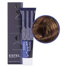 Estel Professional De Luxe - Краска-уход 7/75 русый коричнево-красный 60 мл