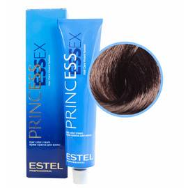 Estel Professional Essex - Стойкая краска для волос 6/76 темно-русый коричнево-фиолетовый (благородная умбра) 60 мл