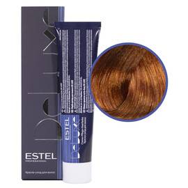 Estel Professional De Luxe - Краска-уход 8/44 светло-русый медный интенсивный 60 мл