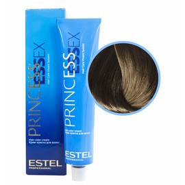 Estel Professional Essex - Стойкая краска для волос 6/71 темно-русый коричнево-пепельный (коричневый перламутр) 60 мл