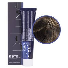 Estel Professional De Luxe - Краска-уход 7/77 русый коричневый интенсивный 60 мл