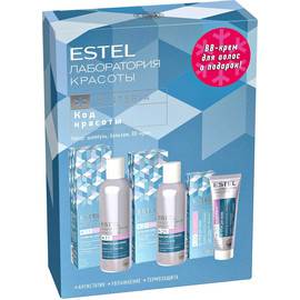 Estel Beauty Hair Lab Winteria - Набор "код красоты" (шампунь, бальзам, bb-крем) 3 поз., Набор: 3 поз.