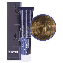 Estel Professional De Luxe - Краска-уход 8/7 светло-русый коричневый 60 мл